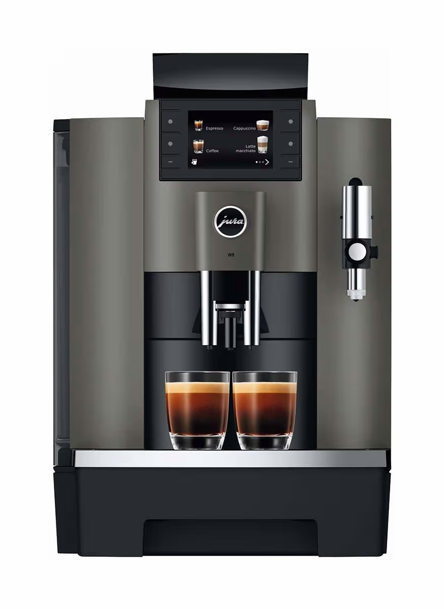 Image of JURA W8 Dark Inox (SB) Kaffeevollautomat – JURA Kaffeevollautomaten Haushalt