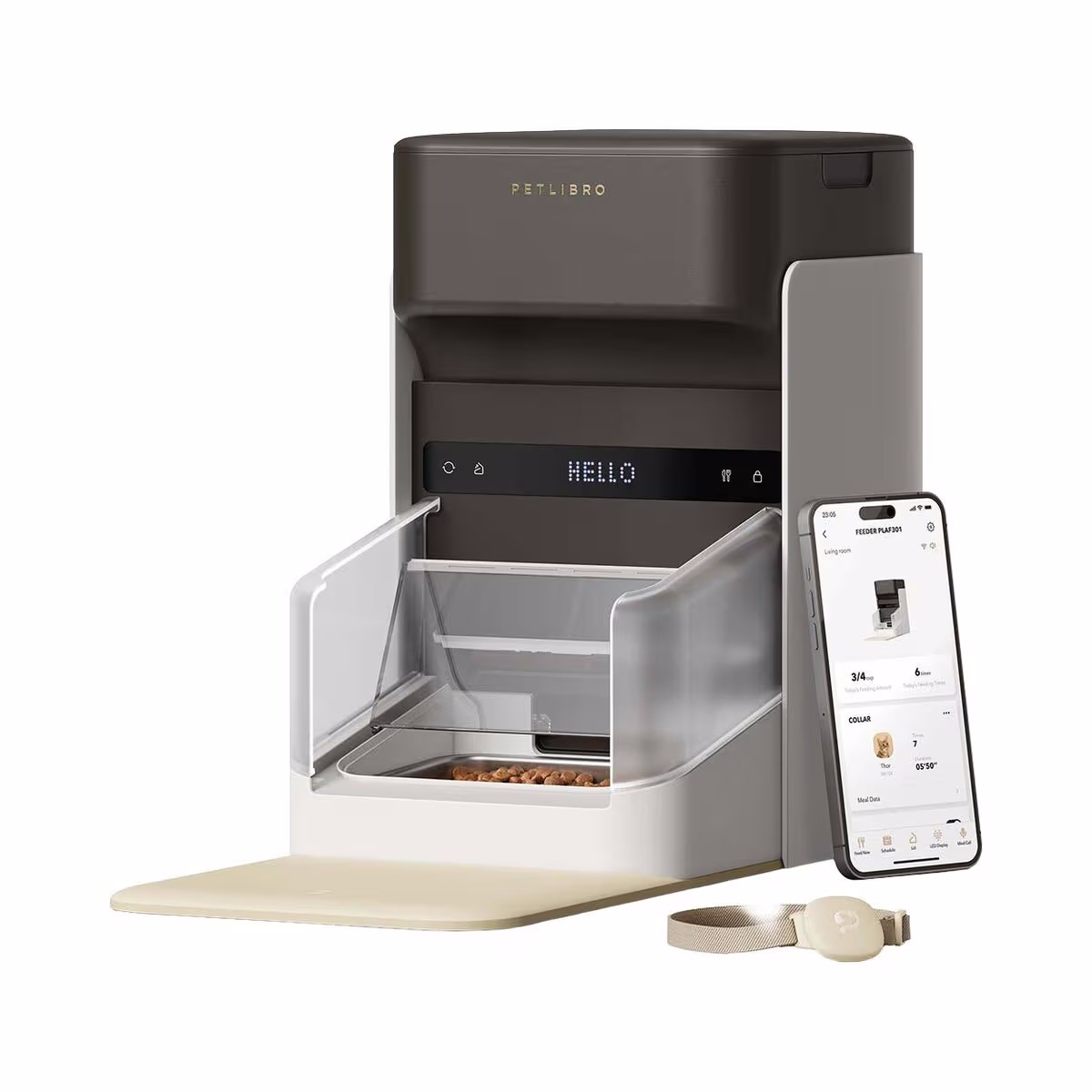PETLIBRO PL-AF301-92B Futterautomat – Tierbedarf – schwarz / weiss
