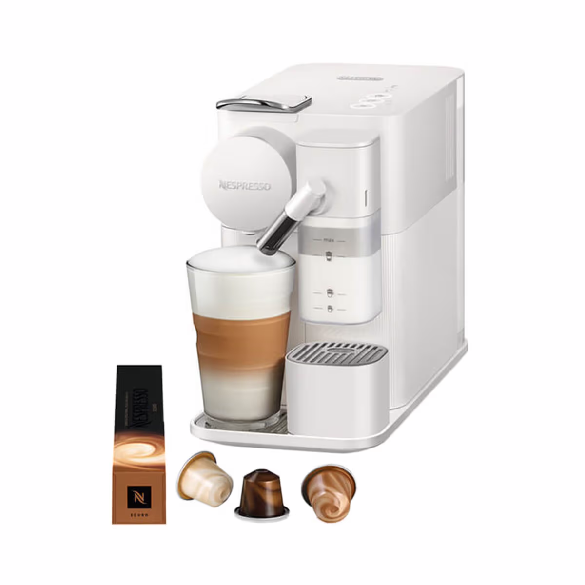 Image of De Longhi Lattissima One EN510.W weiss Nespresso Maschine – Nespresso Maschine Original