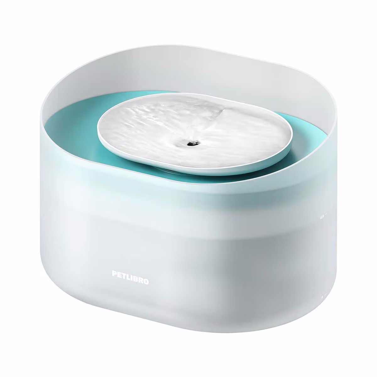 PETLIBRO Capsule Hunde-Trinkbrunnen – Tierbedarf – weiss / grün