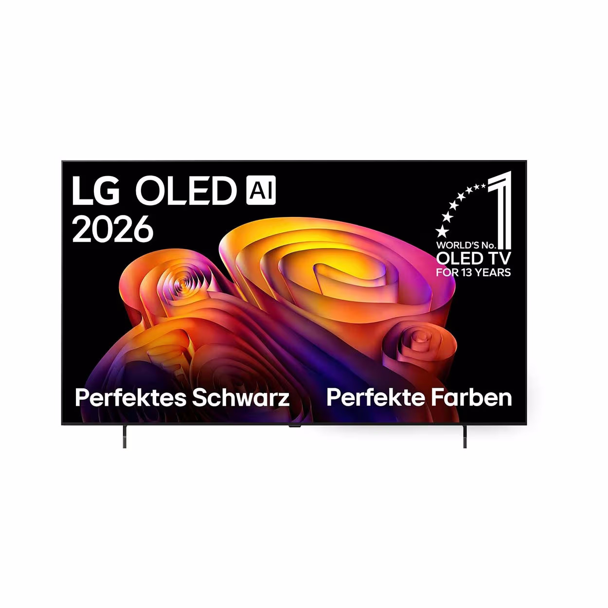 LG OLED65B68 Fernseher – schwarz