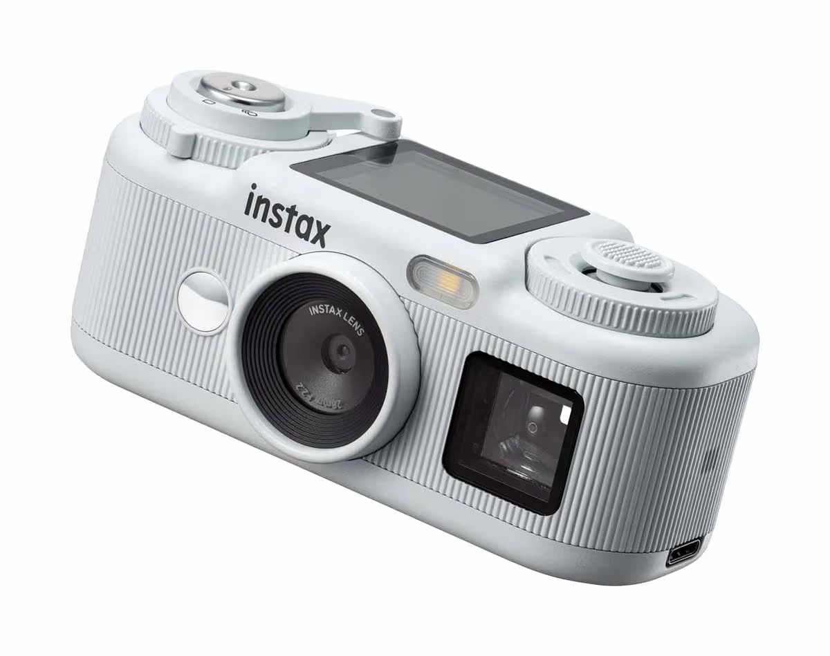 Image of Fujifilm Instax Pal 2 White Sofortbildkamera – Sofortbildkamera/Polaroid Kamera – weiss