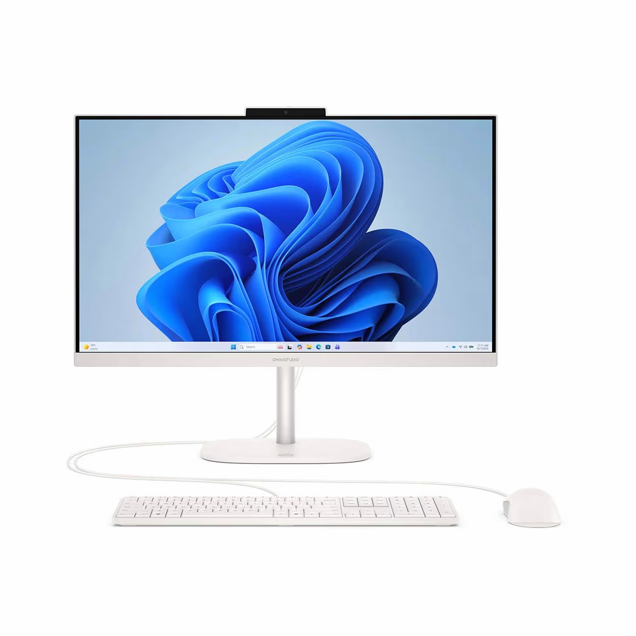 Image of HP OmniStudio All-in-One - 24-cv0415nz 24", AMD Ryzen™ 5, 16 GB, 512 GB SSD 24" All-in-One – All-in-One PC – weiss