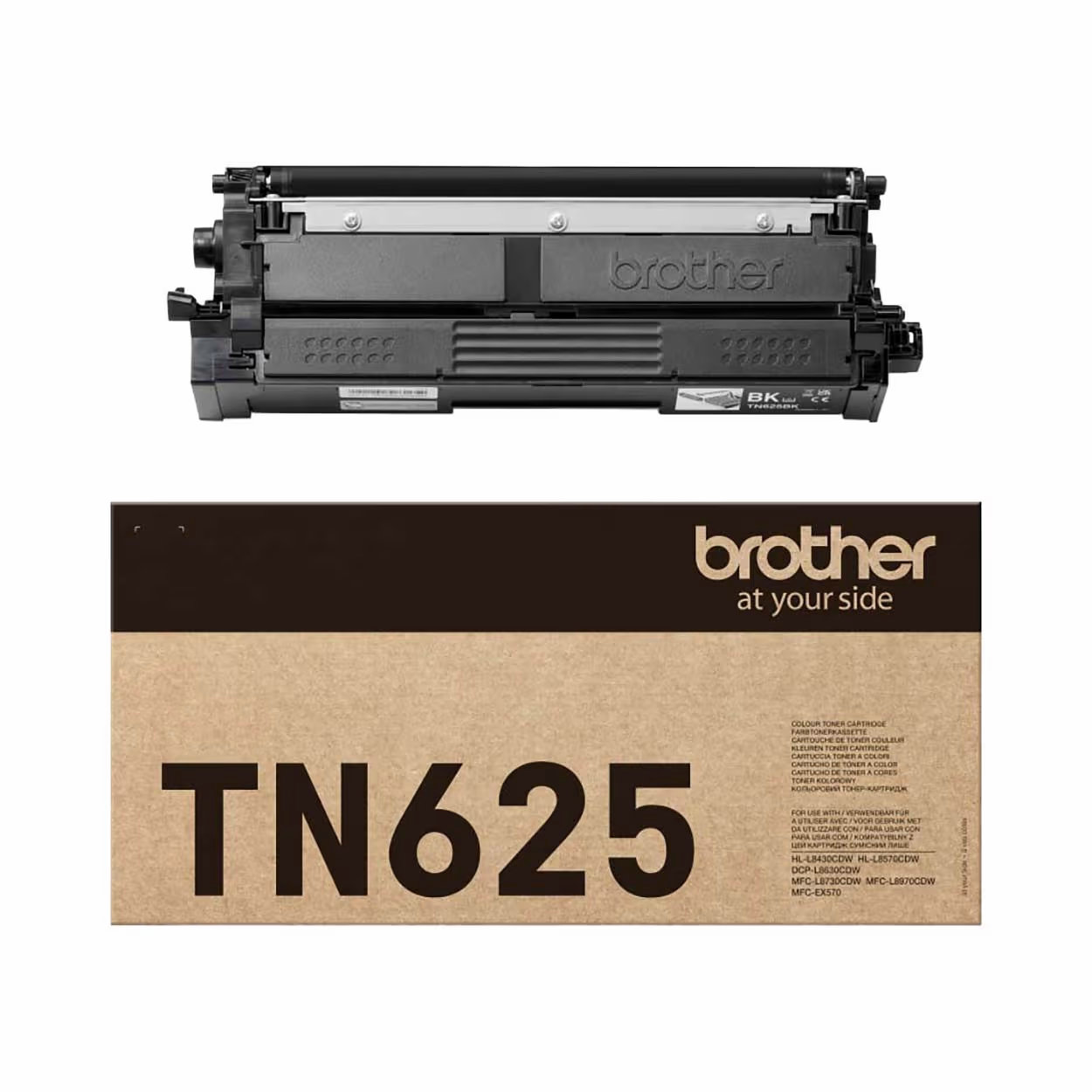 Image of Brother TN625BK Schwarz Druckerpatronen – Druckerpatronen/Tintenpatronen