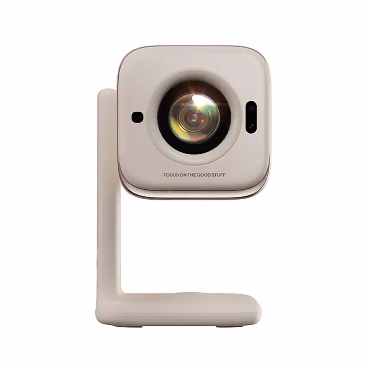 Aurzen Boom Air (DLP, Full HD 1920 x 1080, 300 ANSI-Lumen) Portabler Beamer – beige