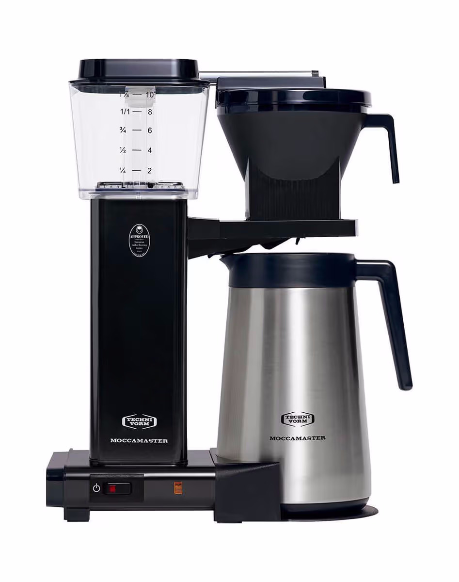 Moccamaster KBGT 741 - black Filterkaffeemaschine – schwarz