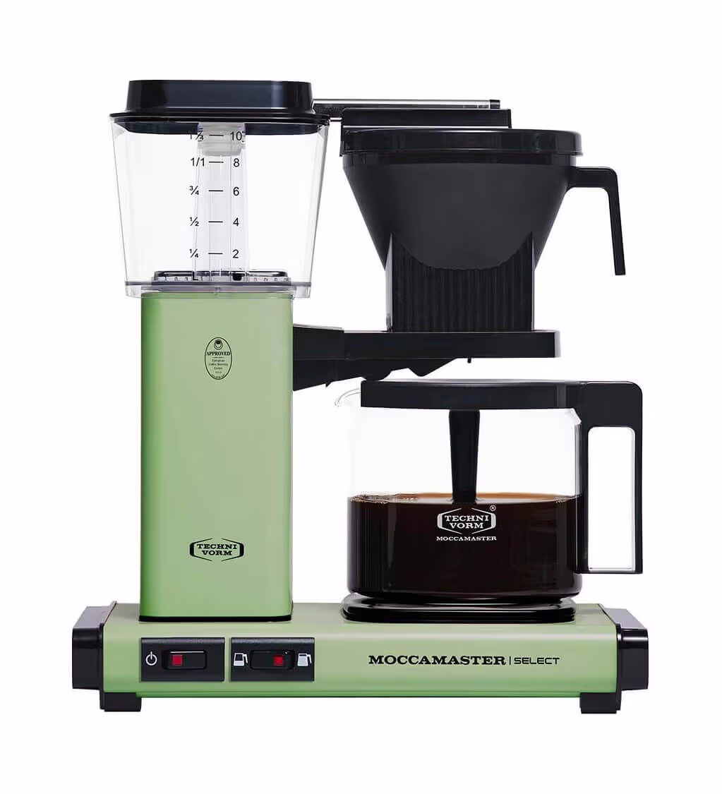 Image of Moccamaster KBG Select - pastel green Filterkaffeemaschine – pastellgrün