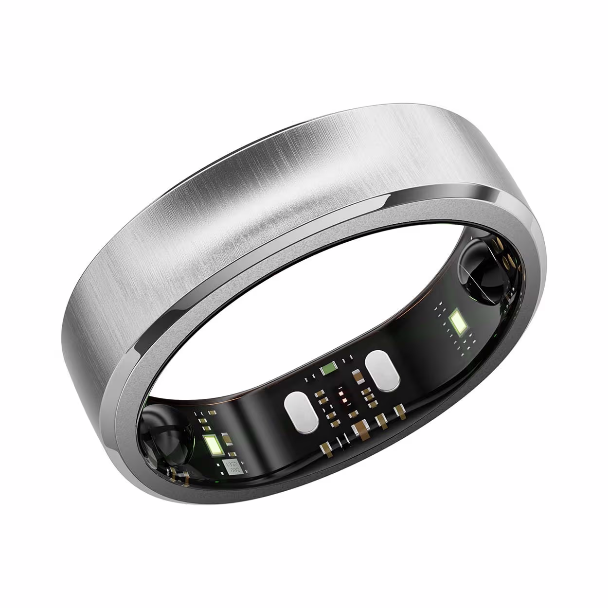 Image of RingConn Smart Ring Gen 3 Grösse 8 Brushed Silver Smartring – Smart Ring - Smartring