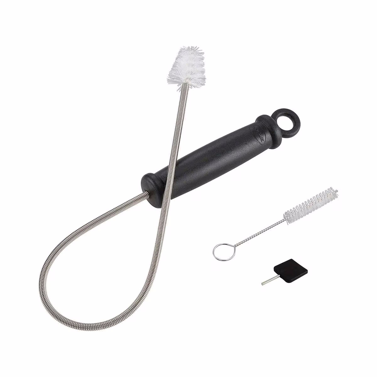 Rösle Gasbrenner Wartungs-Set 3 teilig – Grillplatte/Grillrost – edelstahl / schwarz