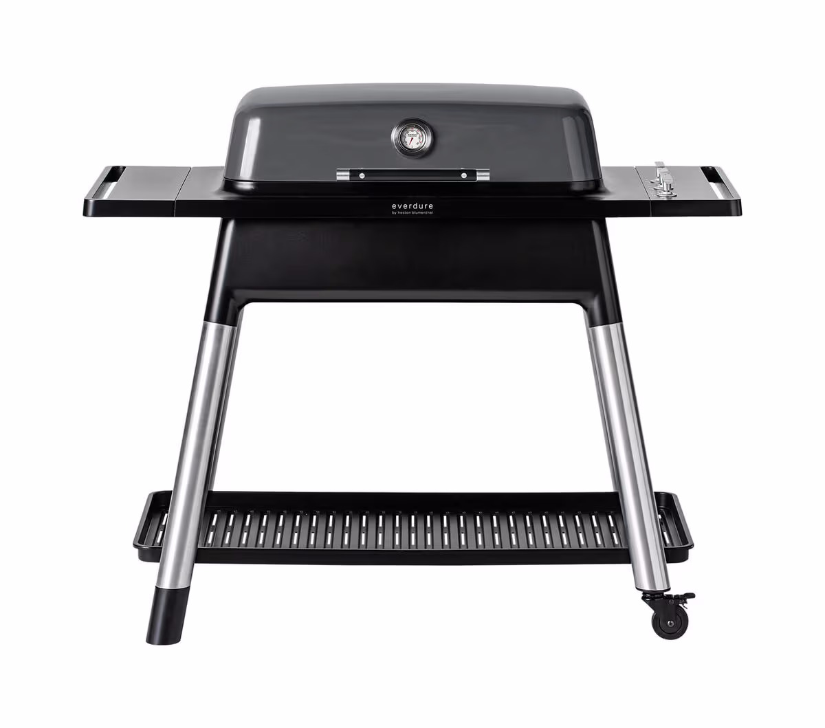 Everdure FURNACE Gasgrill, graphite mit Doppelboden Gasgrill – grafit