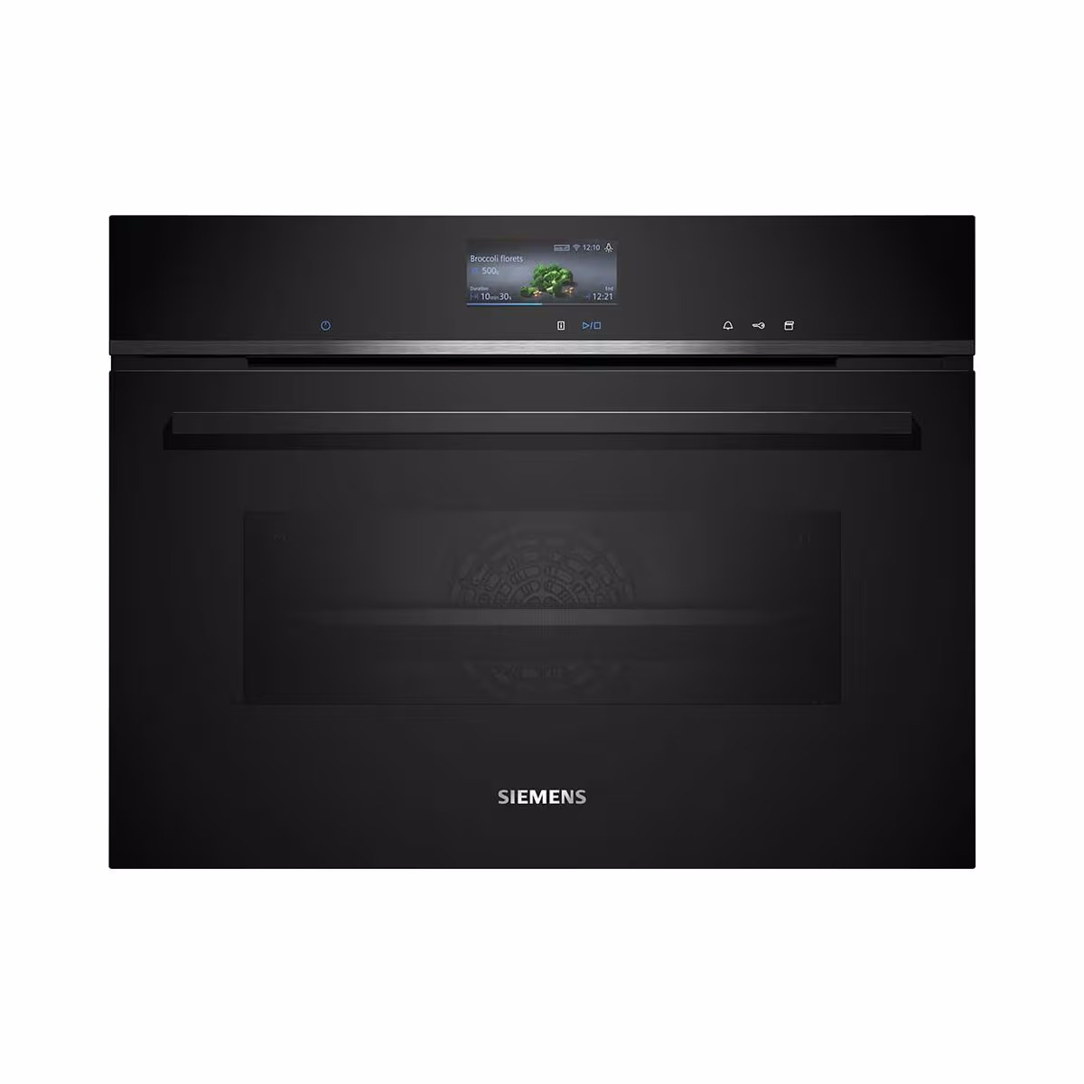 Siemens CS756G1B1 Einbau Kombisteamer 60cm – Kombisteamer 60 cm – schwarz