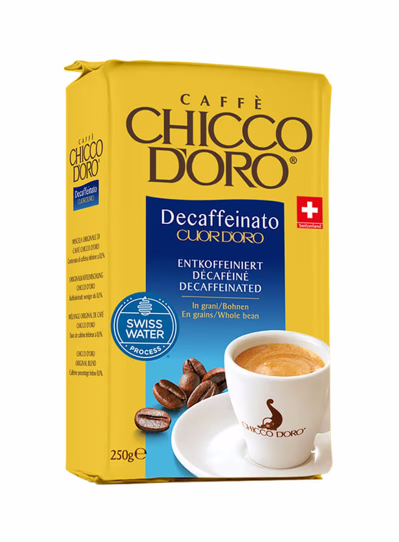 Image of CHICCO D´ORO Cuor d`Oro kofeeinfrei Kaffee – Kaffeebohnen