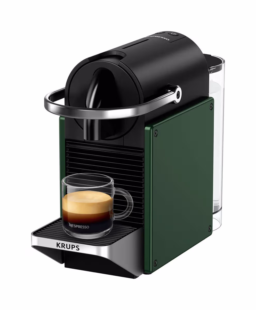 Krups Pixie Redesign Dark Green Nespresso Maschine – Nespresso Maschine Original – grün