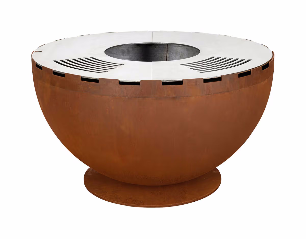Nouvel Firebowl 80 gerostet Feuerschale – Feuerschale/Feuerstelle