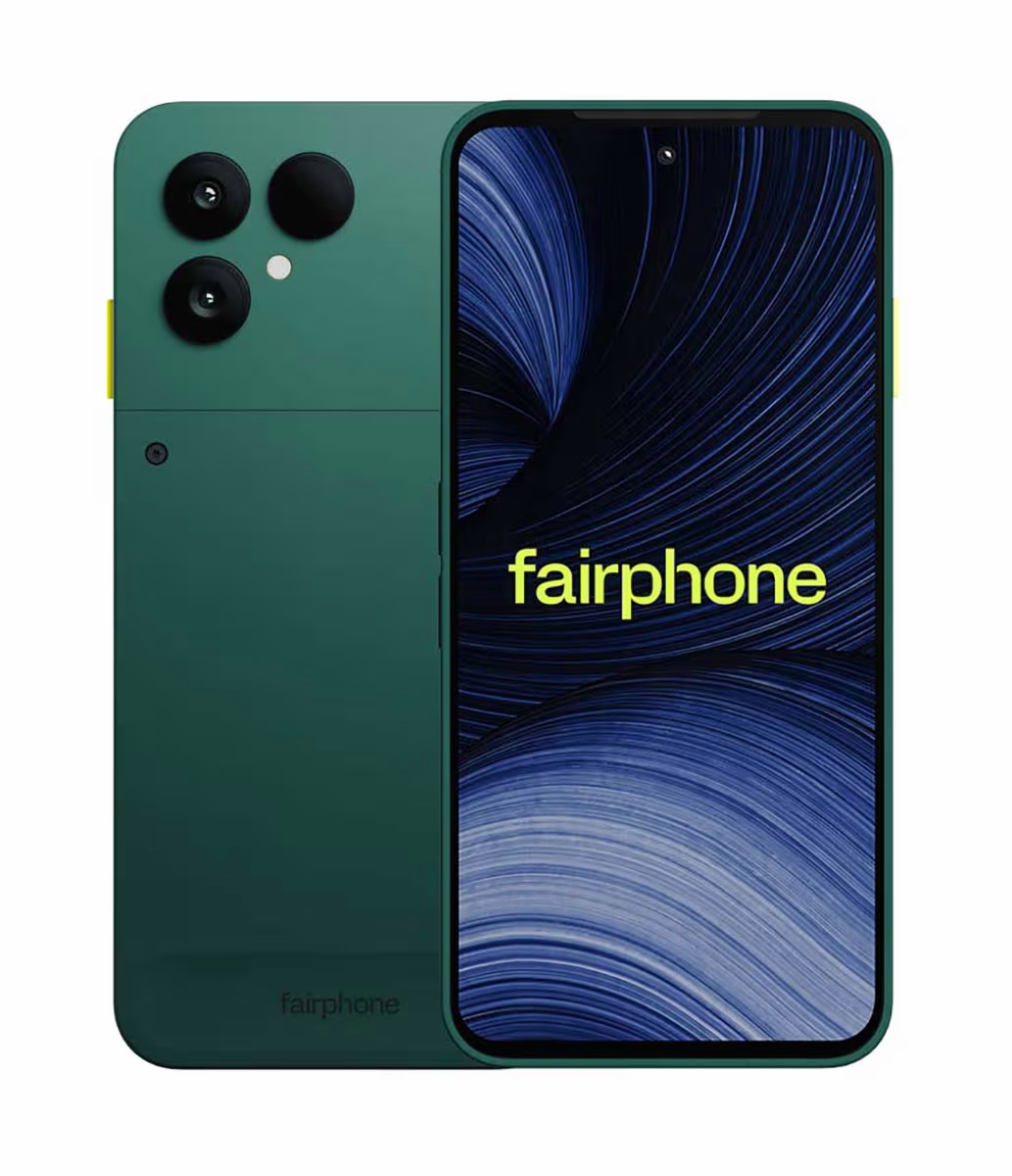 Image of Fairphone Gen. 6+ - 256GB, Forest Green, 6.3", 50 MP – grün