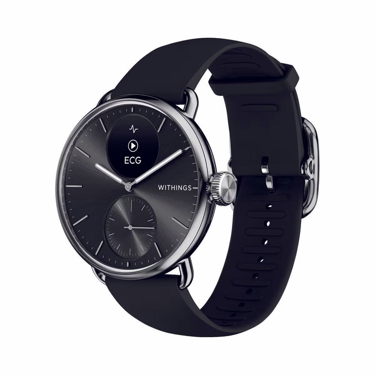 Image of Withings Scanwatch 2, Black , 38mm Smartwatch – schwarz