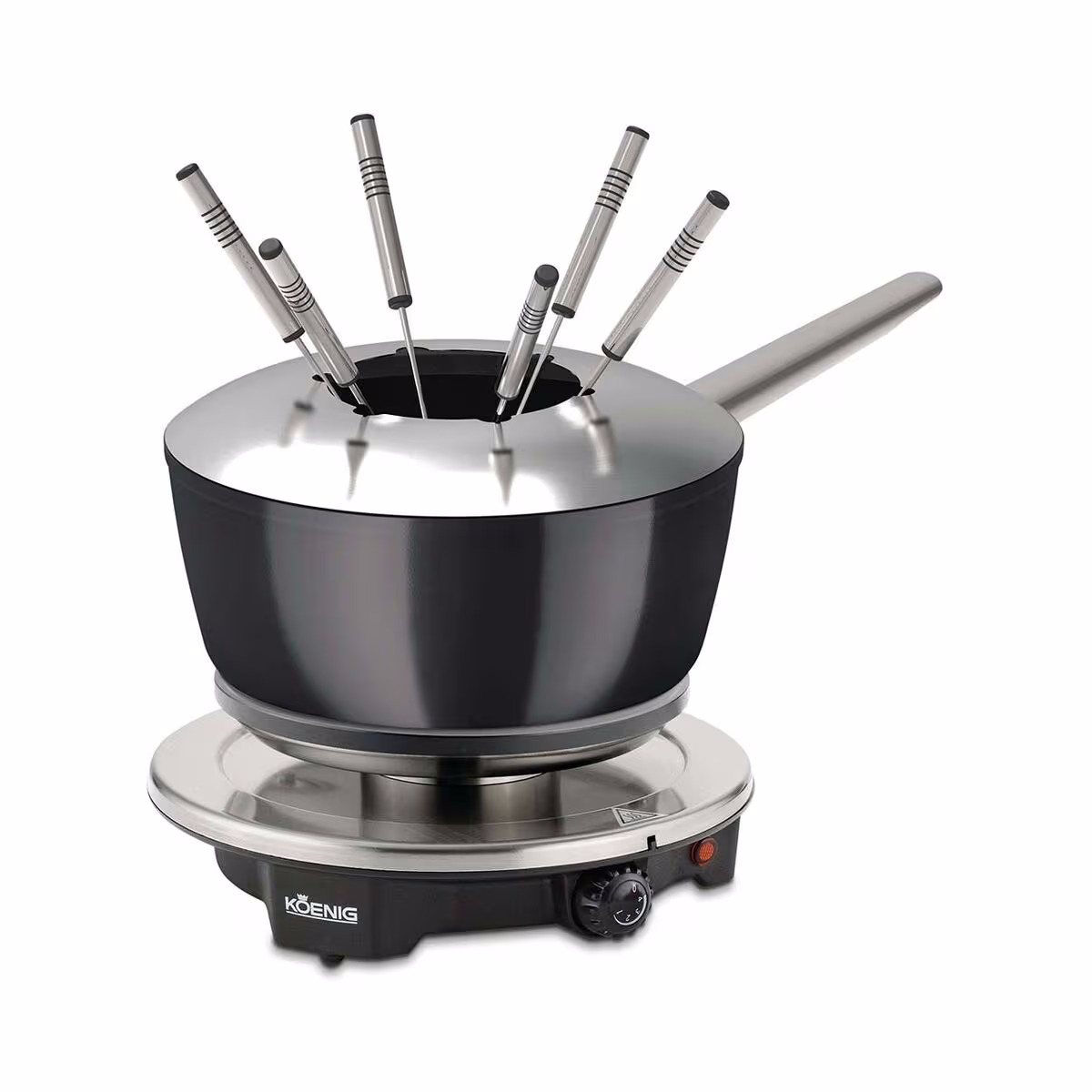 Image of Koenig B02237 Fondue Set One for All – schwarz