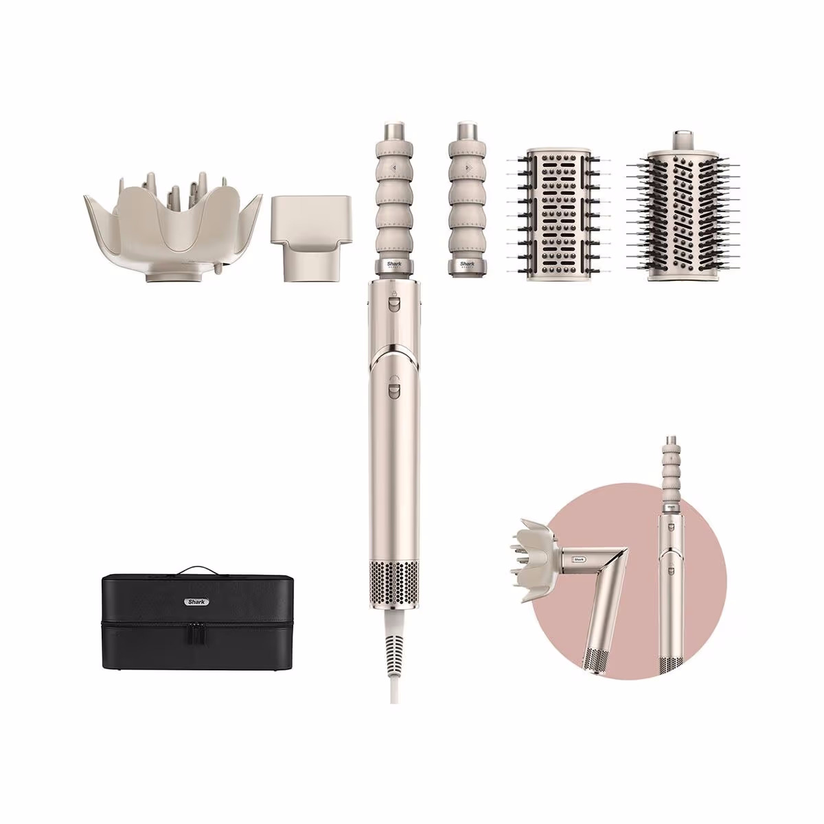 Image of Shark FlexStyle 5-in-1 Haarstyler – Hairstyler/Multistyler – beige