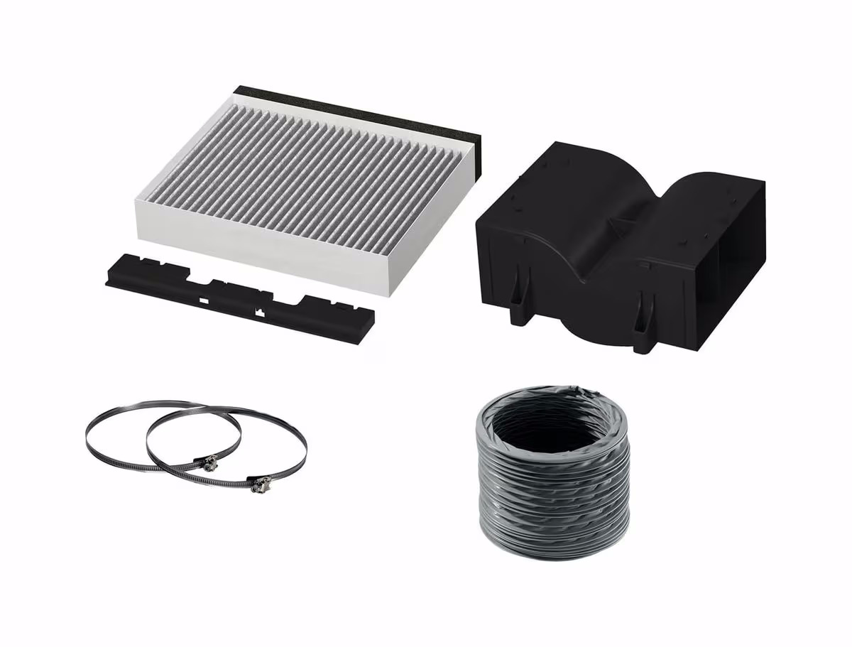 Siemens Kochherd + Backofen Zubehör Umluftset – Aktivkohlefilter/Umluftset Dunstabzug