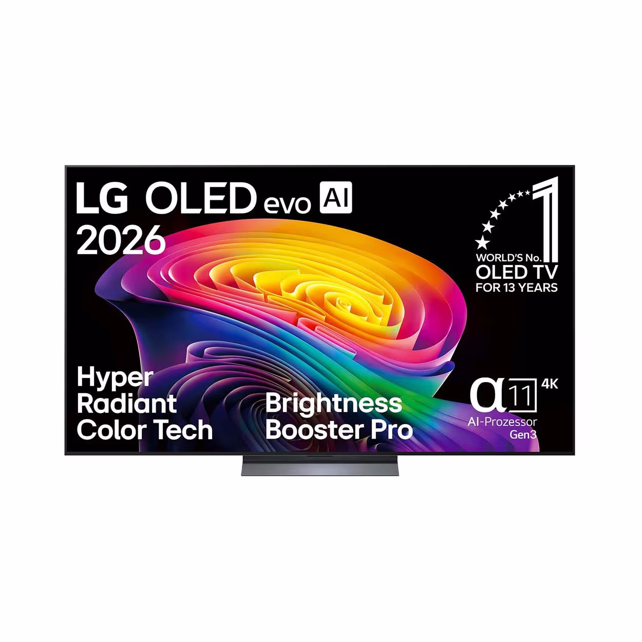 LG OLED77C68 - 77", 4K OLED TV, 2026 Fernseher – schwarz