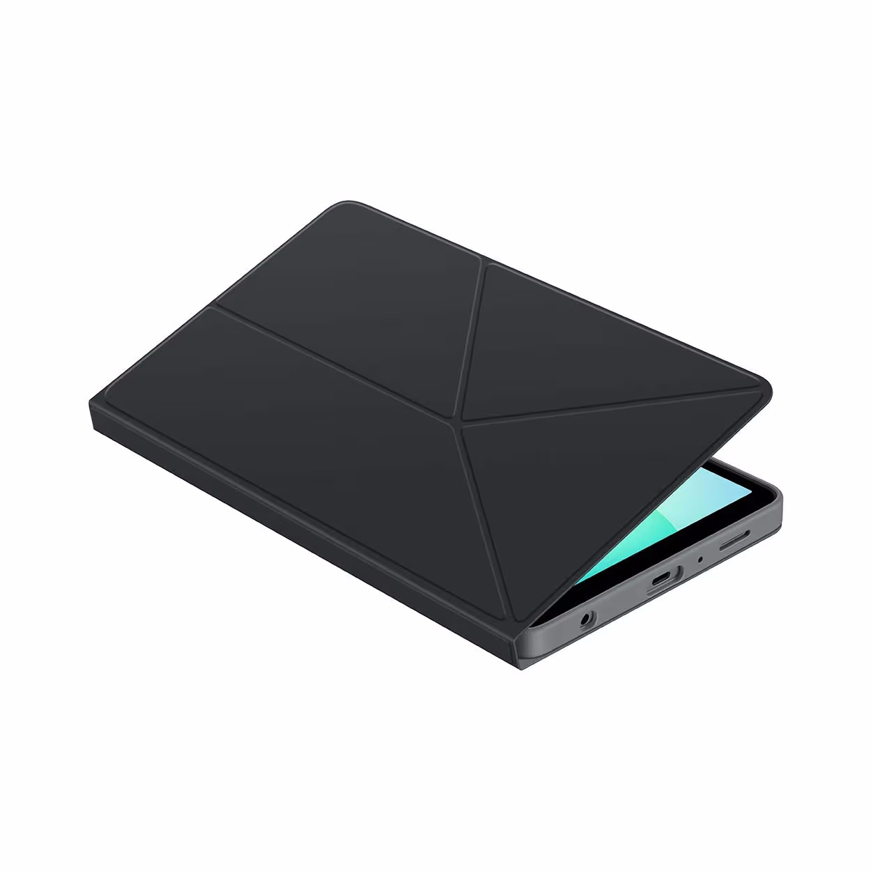 Samsung Galaxy Tab A11+ Book-Cover Black Tablet Hülle – Android Tablet Zubehör