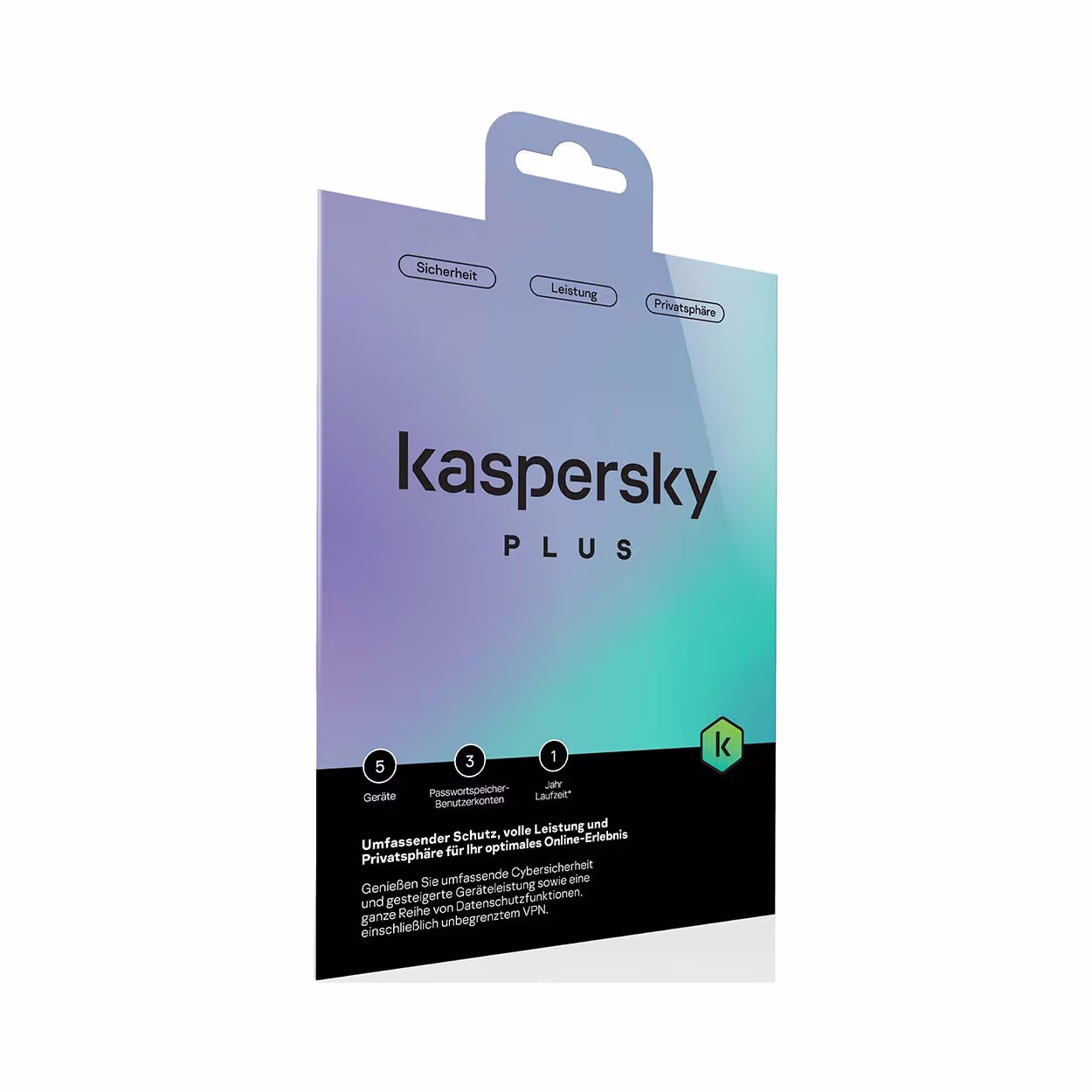 Kaspersky Plus (5 Geräte) [PC/Mac/Android] (D/E/F/I) Antivirus – Antivirus Software