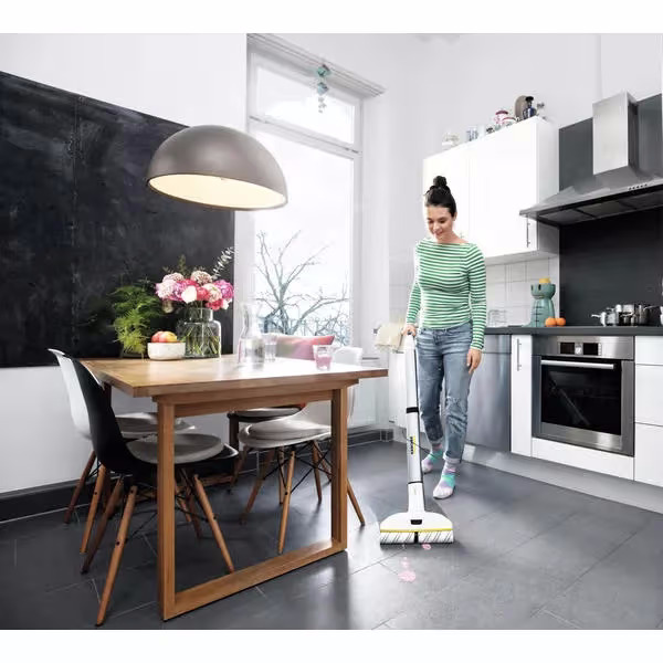 Kärcher FC 3 Cordless Premium Floor Cleaner Akku – Staubsauger ohne Beutel – weiss