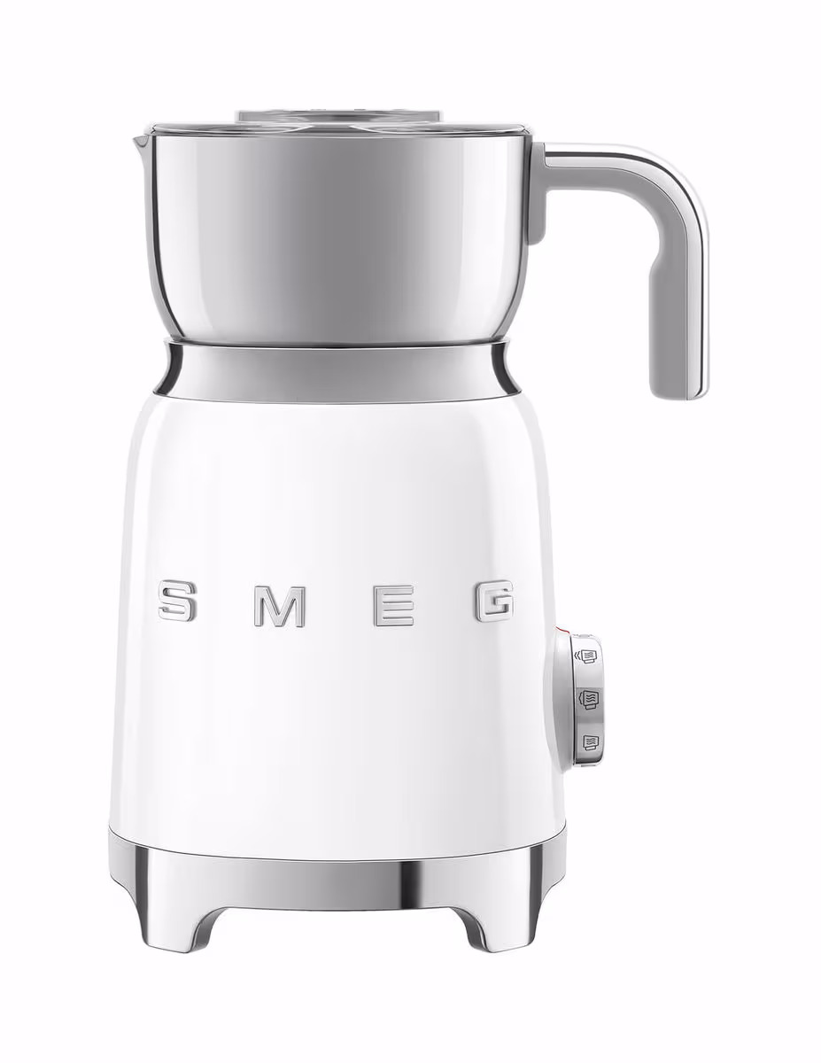 Smeg Milchschäumer MFF11WHEU Weiss Milchaufschäumer – Milchaufschäumer/Milchschäumer – creme