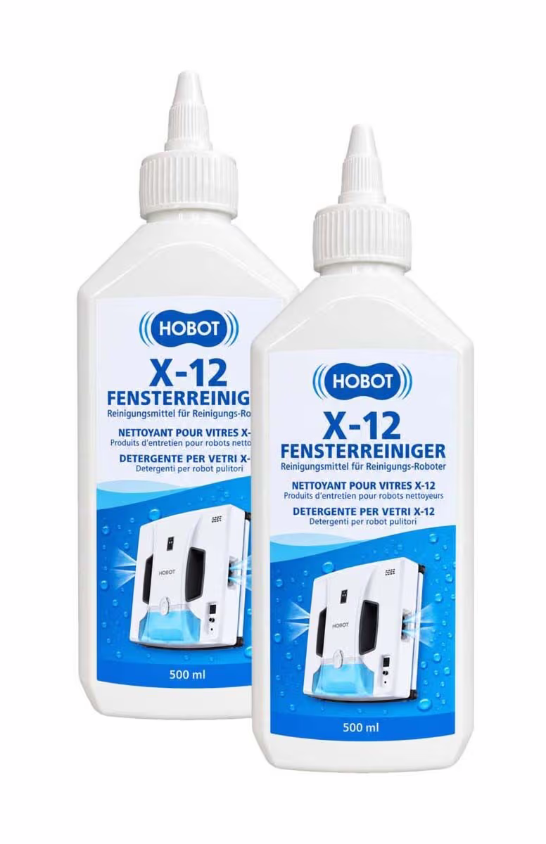 Image of HOBOT WinClean X-12 Duo Fensterreinigungsmittel – Diverses Reinigungszubehör – weiss / blau
