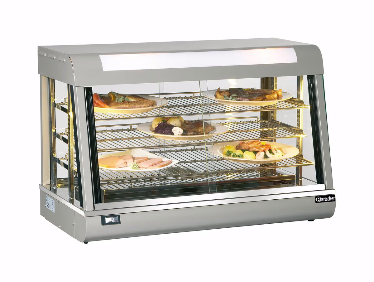 Bartscher Heisse Theke Deli II Heisstheke – Gastro Inventar/Gastro Einrichtungen – silber