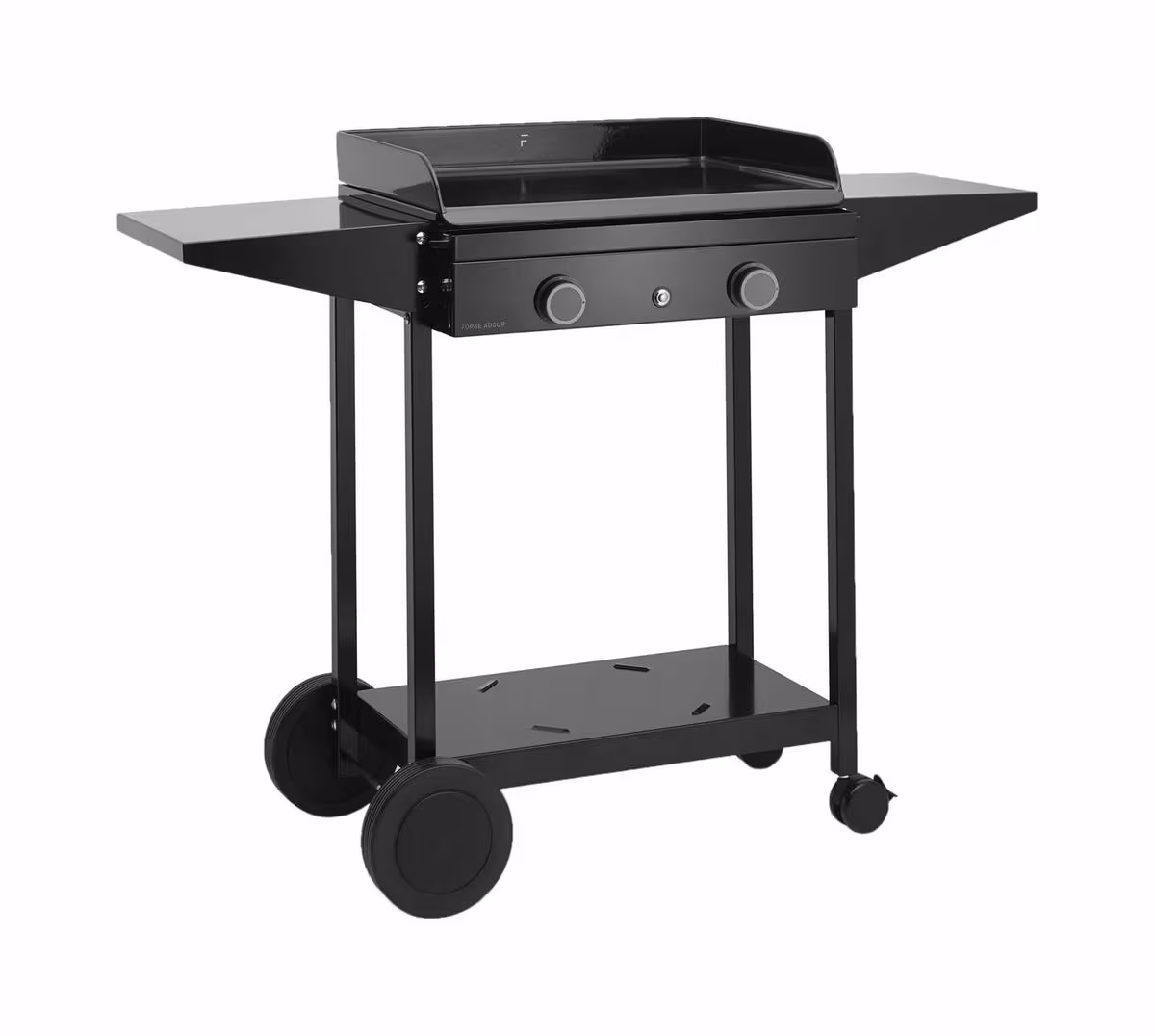 Forge Adour Rollwagen ""Origin 60 – Grill Ablage/Grill Rollwagen/Grill Erweiterung – schwarz