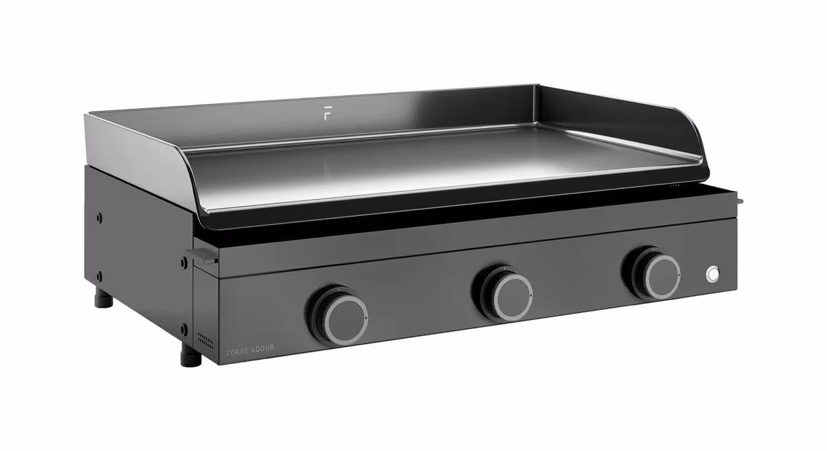 Forge Adour Plancha "Origin" 403401 Gasgrill – Plancha Grill – schwarz