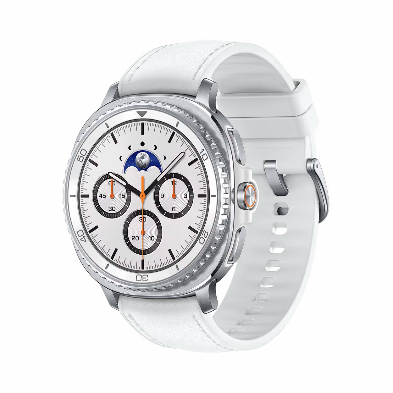 Image of Samsung Galaxy Watch8 Classic (46mm, LTE white) Smartwatches – Samsung Galaxy Watch 8 – weiss