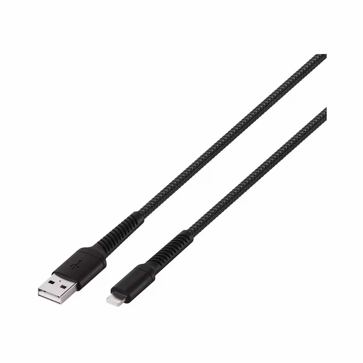 Image of Vivanco Lightning - USB-A 0.5m Schwarz Vivanco Longlife Lightning, 0.5m – USB C Kabel/Adapter/Ladegerät