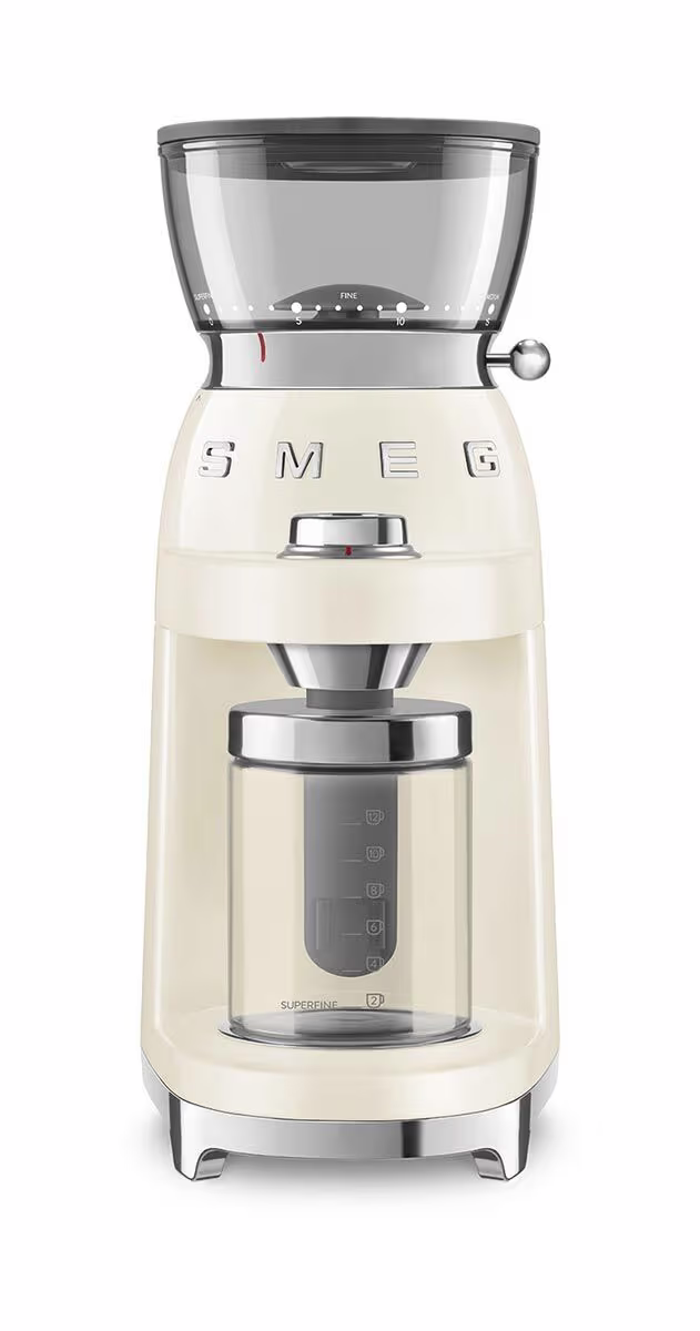 Image of Smeg CGF03CREU Kaffeemühle – creme