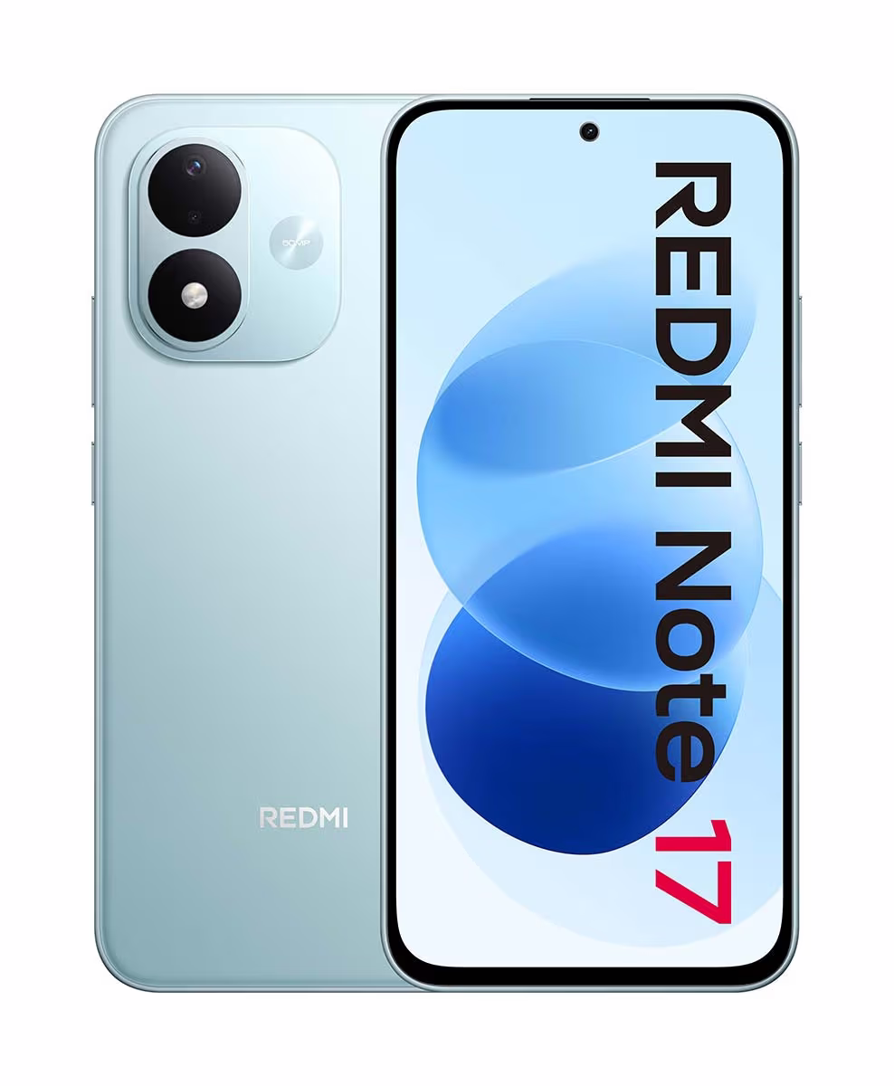 Image of Xiaomi REDMI Note 17 - 256 GB, Sky Teal, 6.99", 50 MP Smartphone – Xiaomi Redmi Note 17 / Pro / Pro Max – blau