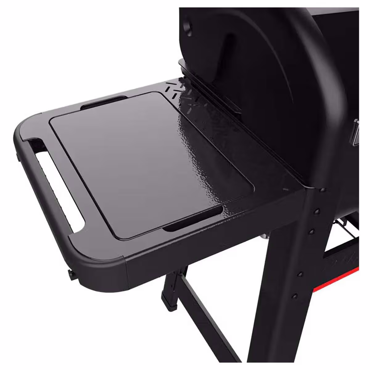 Image of Weber WORKS Seitentisch SMOQUE – Weber Grill Ablage/Grill Rollwagen/Grill Erweiterung – schwarz