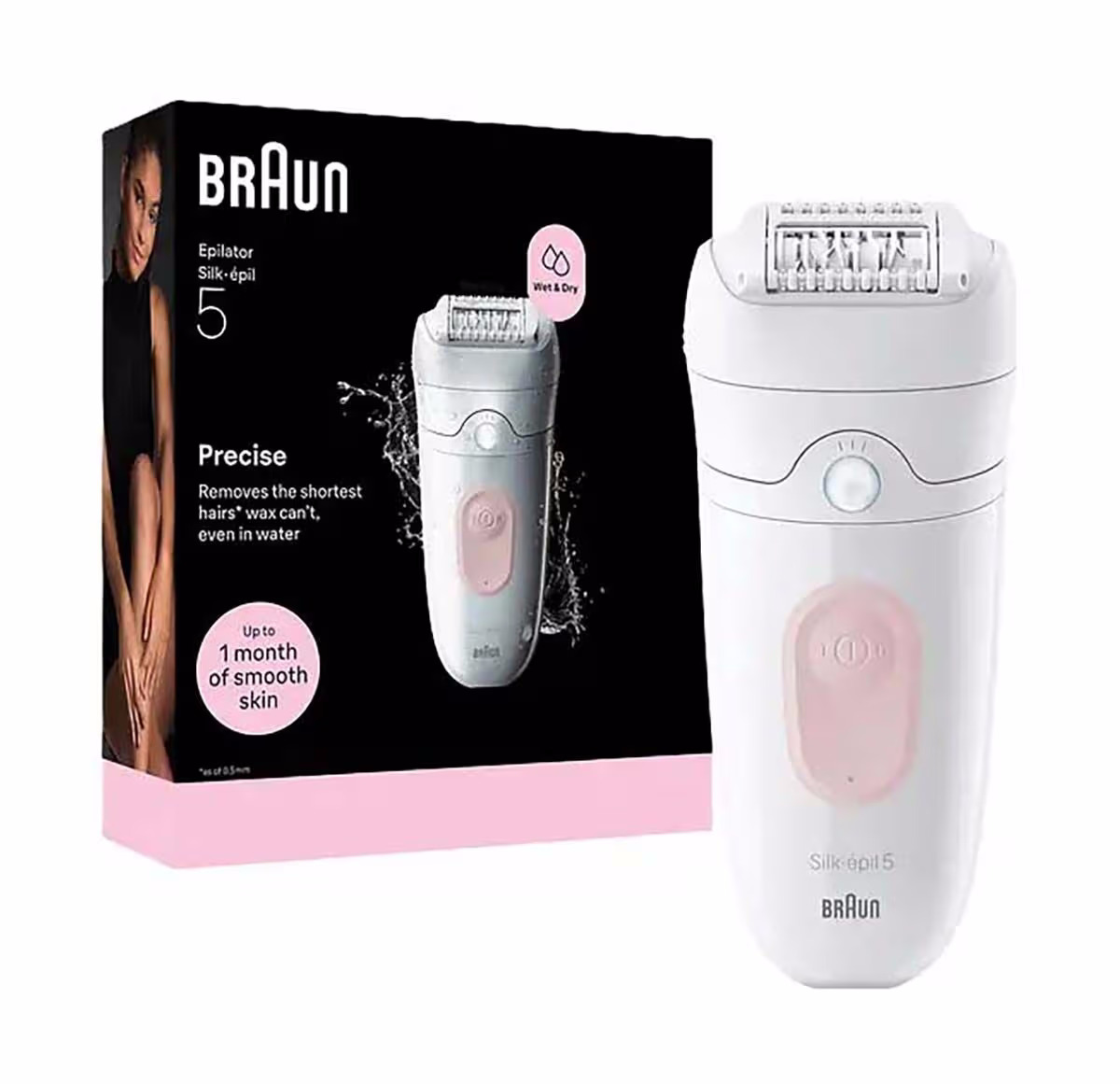Braun Silk-épil 5 SE5-000 Epilierer – white / pink