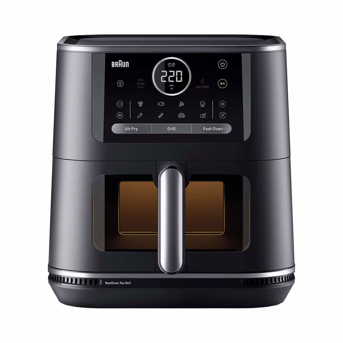 Image of Braun MultiFry7 / HF7076BK Heissluftfritteuse – Airfryer - Friteuse – schwarz matt