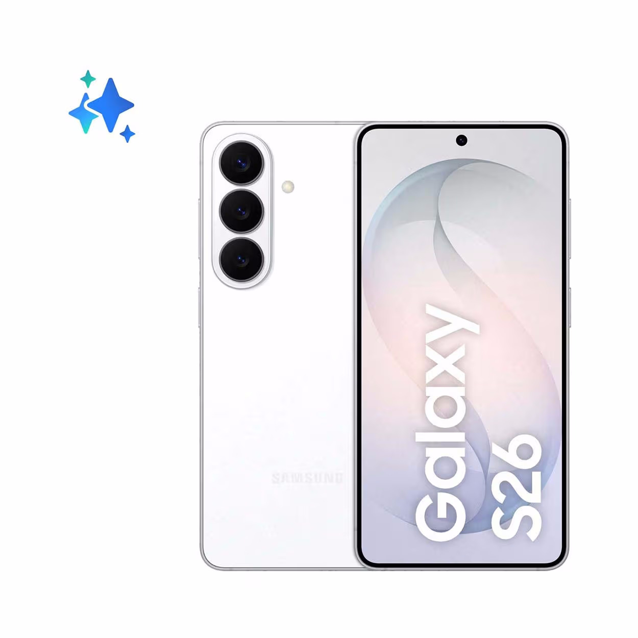 Samsung EU EU-Version Galaxy S26 , 512 GB, White Smartphone 512 GB – Samsung Galaxy S26 – weiss