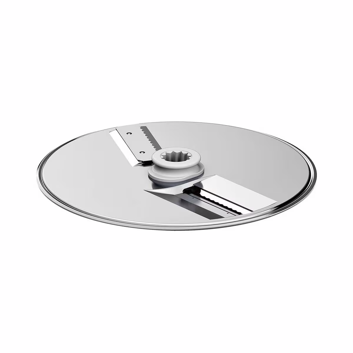 Image of Bosch Wendescheibe Zickzack MUZ9SC1 Zubehör – Küchenmaschine Zubehör – metallic