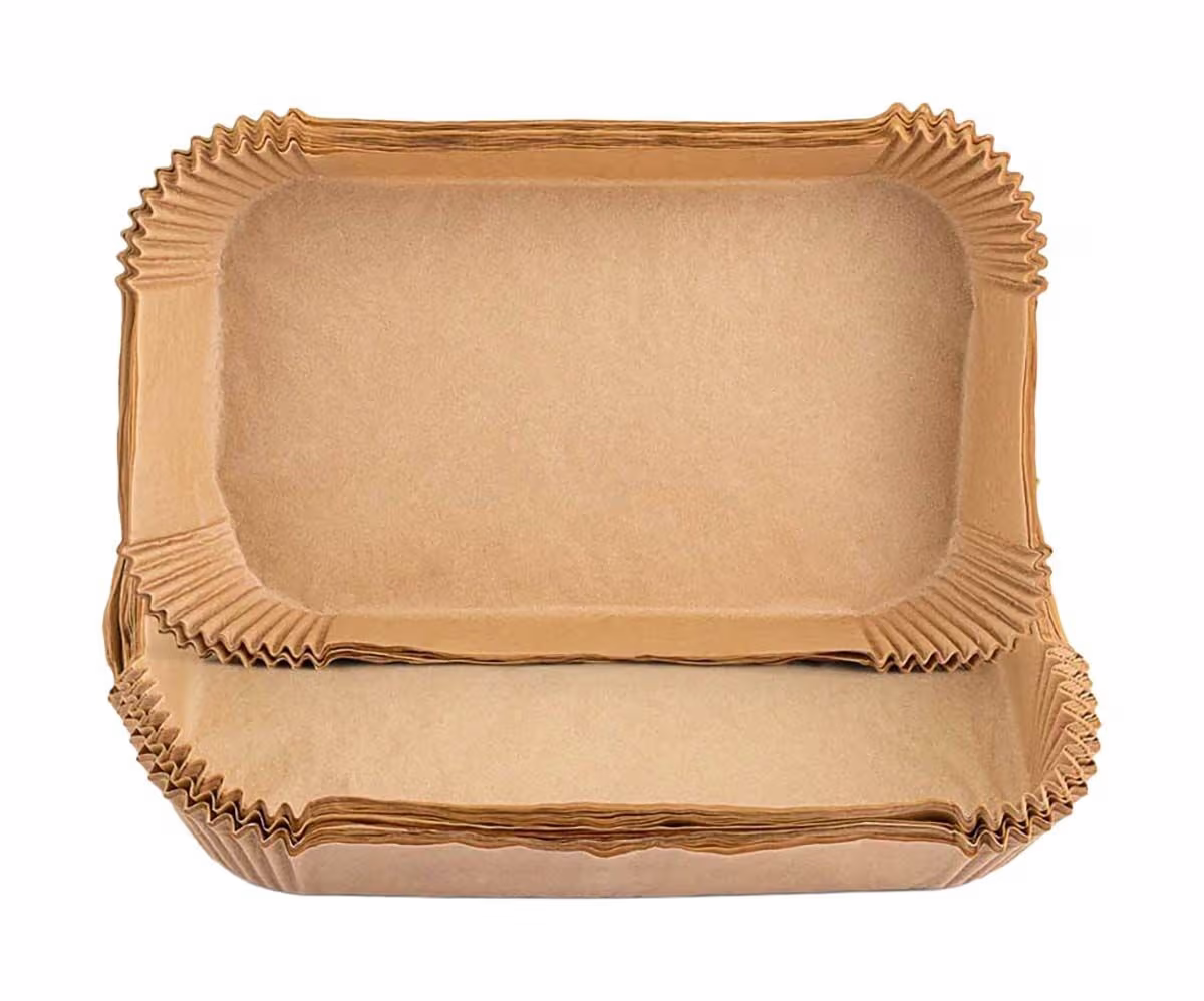 Image of Wilfa Airfryer Paper Tray [22 x 14 x 4.5 cm] 50-Pack Backpapier – Friteuse Zubehör – braun