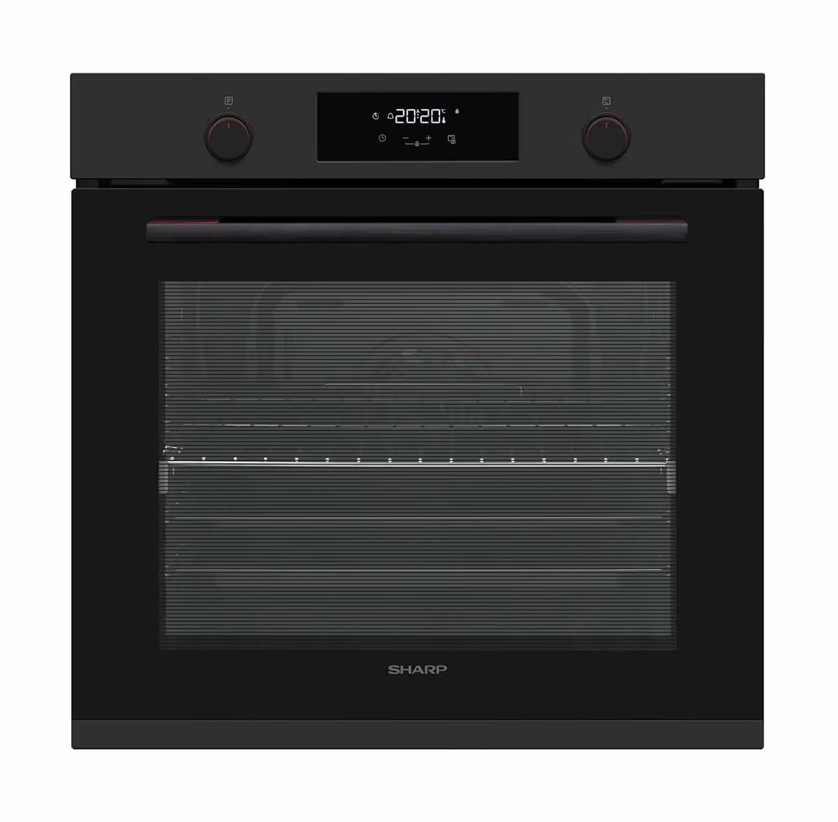 Image of Sharp K-71P28BNH-EU Einbau Backofen 60cm – Einbau Backofen 60 cm – schwarz