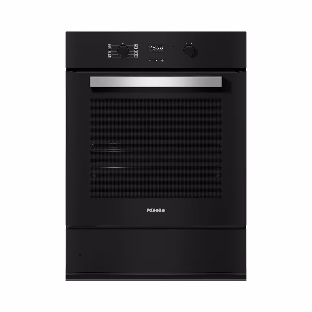Miele Backofen H 2456-55 B SW Einbau Backofen 55cm – Einbau Backofen 55 cm – obsidianschwarz