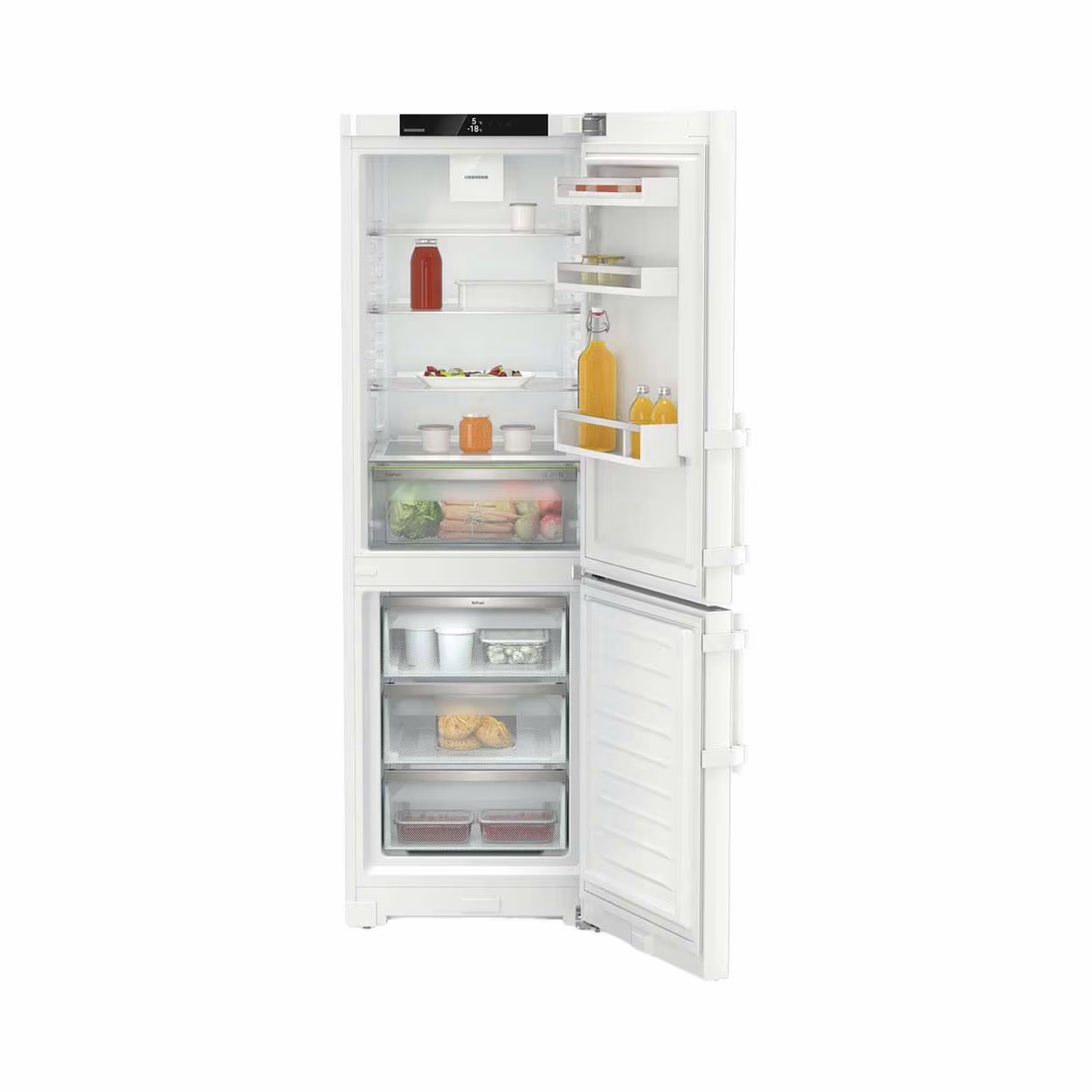 Image of Liebherr CNb 5213 Kühlschrank mit Gefrierfach freistehend – weiss