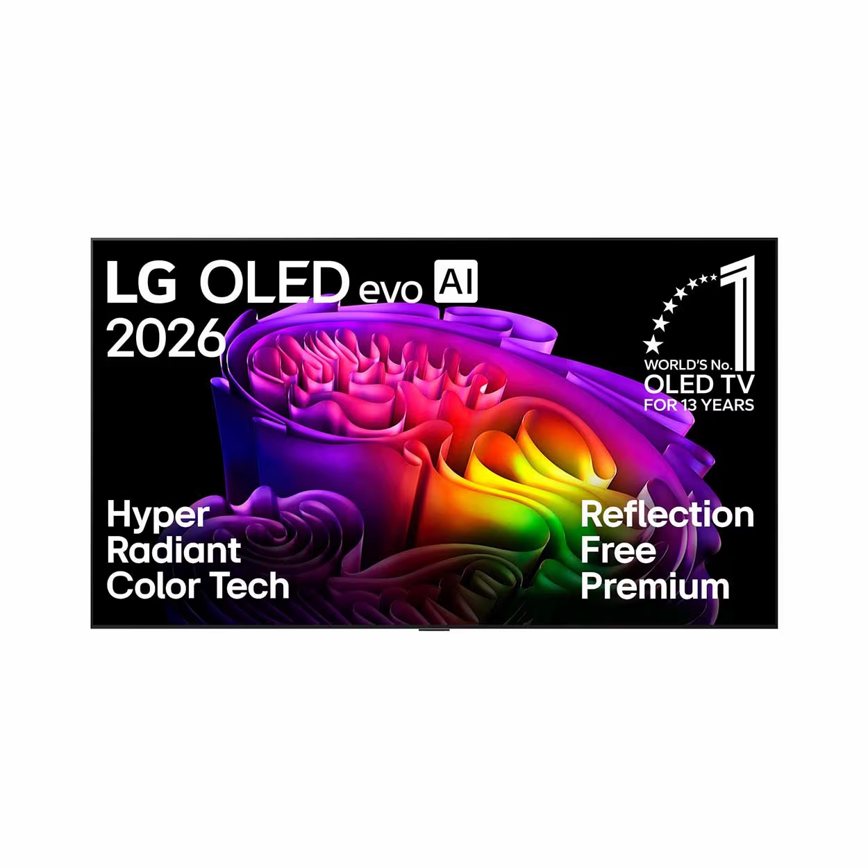 Image of LG OLED65G67 - 65", 4K OLED TV, 2026 Fernseher – schwarz