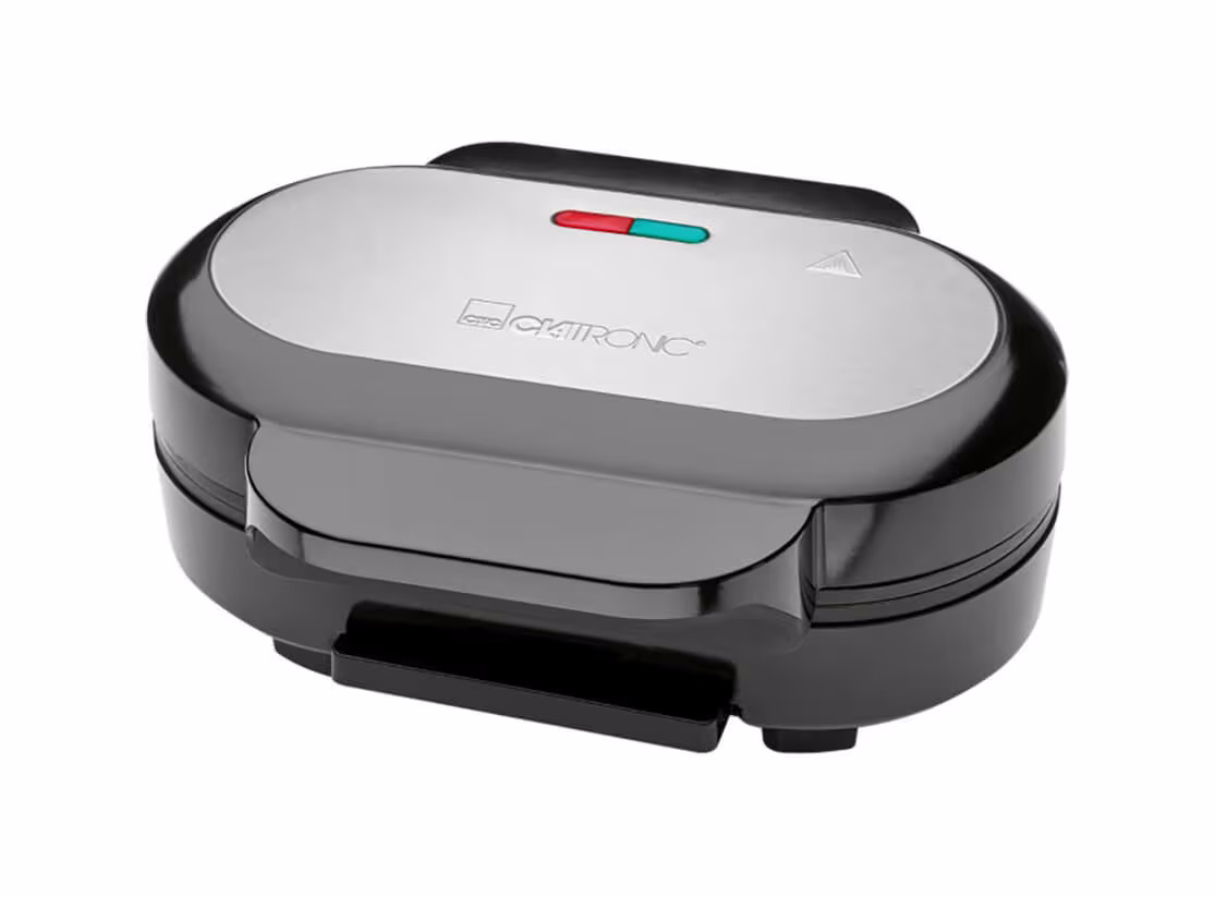 Clatronic HBM 3696 Hamburger-Grill – Elektrogrill – schwarz