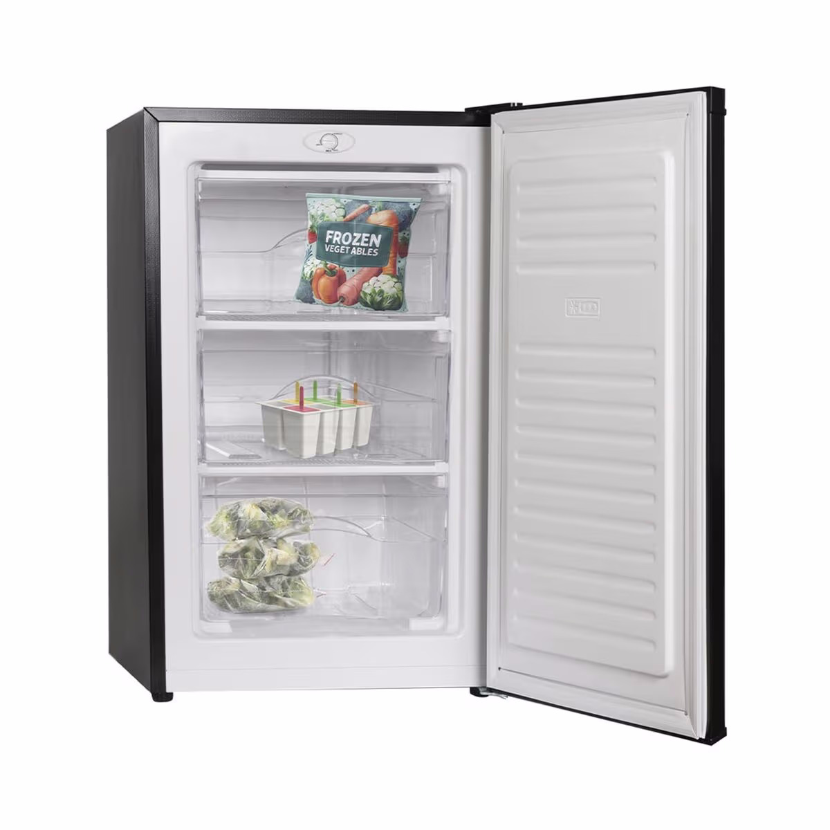 Image of Kibernetik GS64 Mini Gefrierschrank – Mini Gefrierschrank freistehend – schwarz