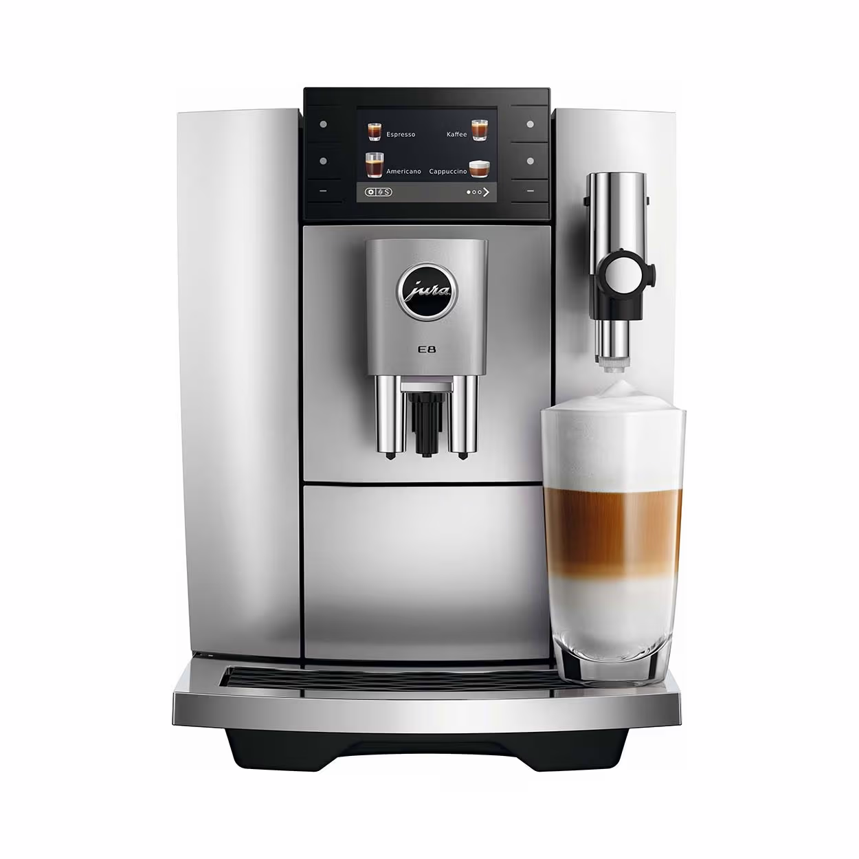 Image of JURA E8 Platin (SDS) Kaffeevollautomat – JURA Kaffeevollautomaten Haushalt