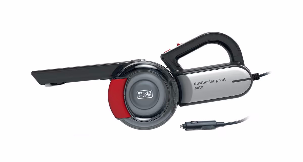 Image of Black Decker PV1200AV Handstaubsauger Auto 12V – rot